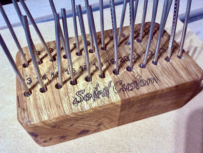 Fret Holder / Caddy - Black Limba