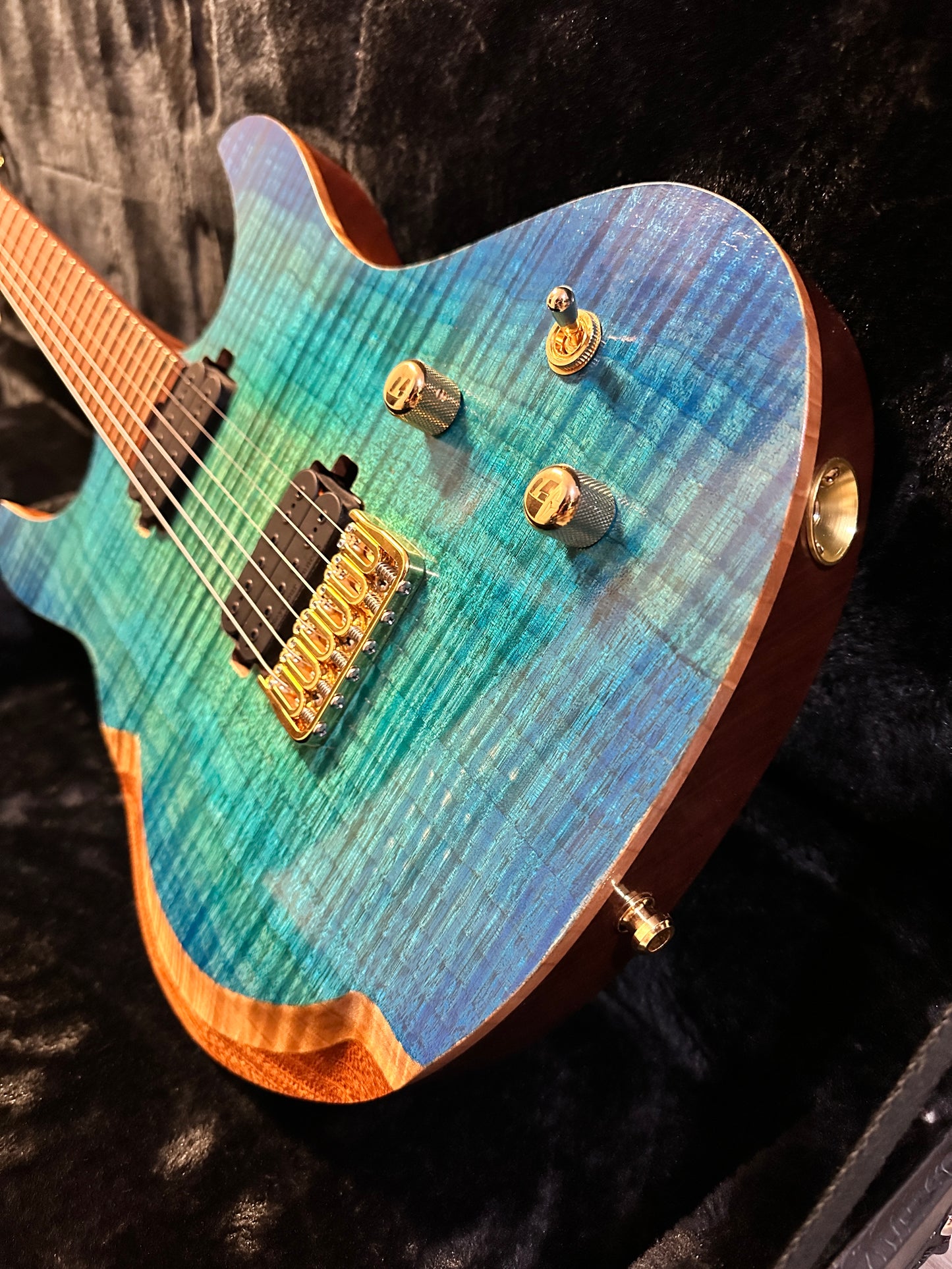 Galaxy Comet Blue Burst