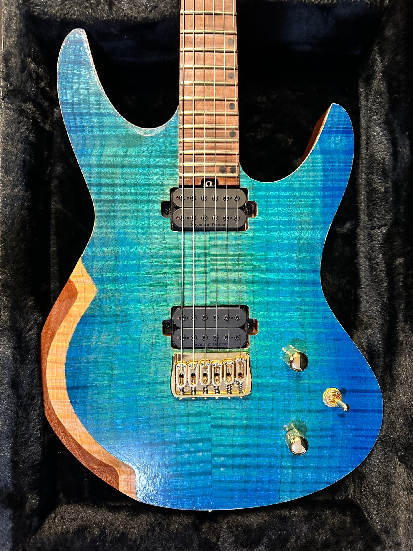 Galaxy Comet Blue Burst