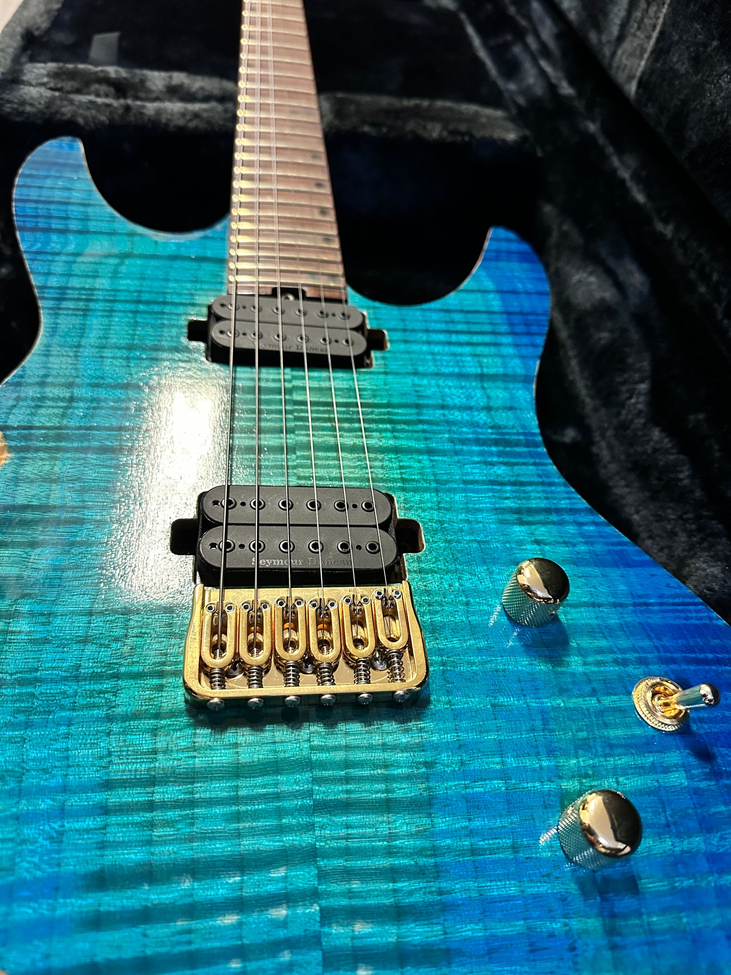 Galaxy Comet Blue Burst