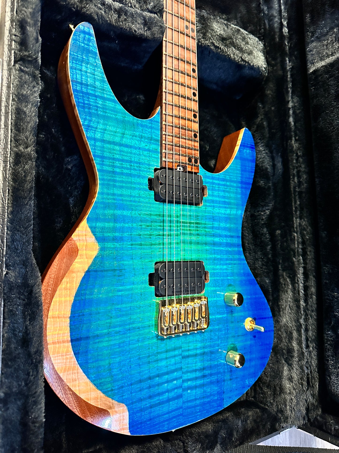 Galaxy Comet Blue Burst