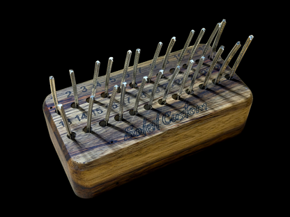 Fret Holder / Caddy - Black Limba