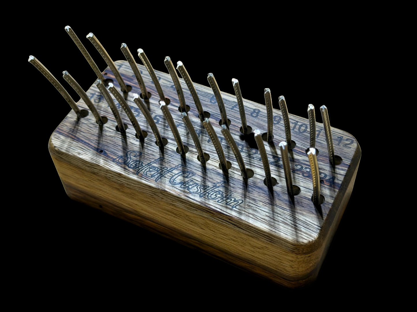 Fret Holder / Caddy - Black Limba