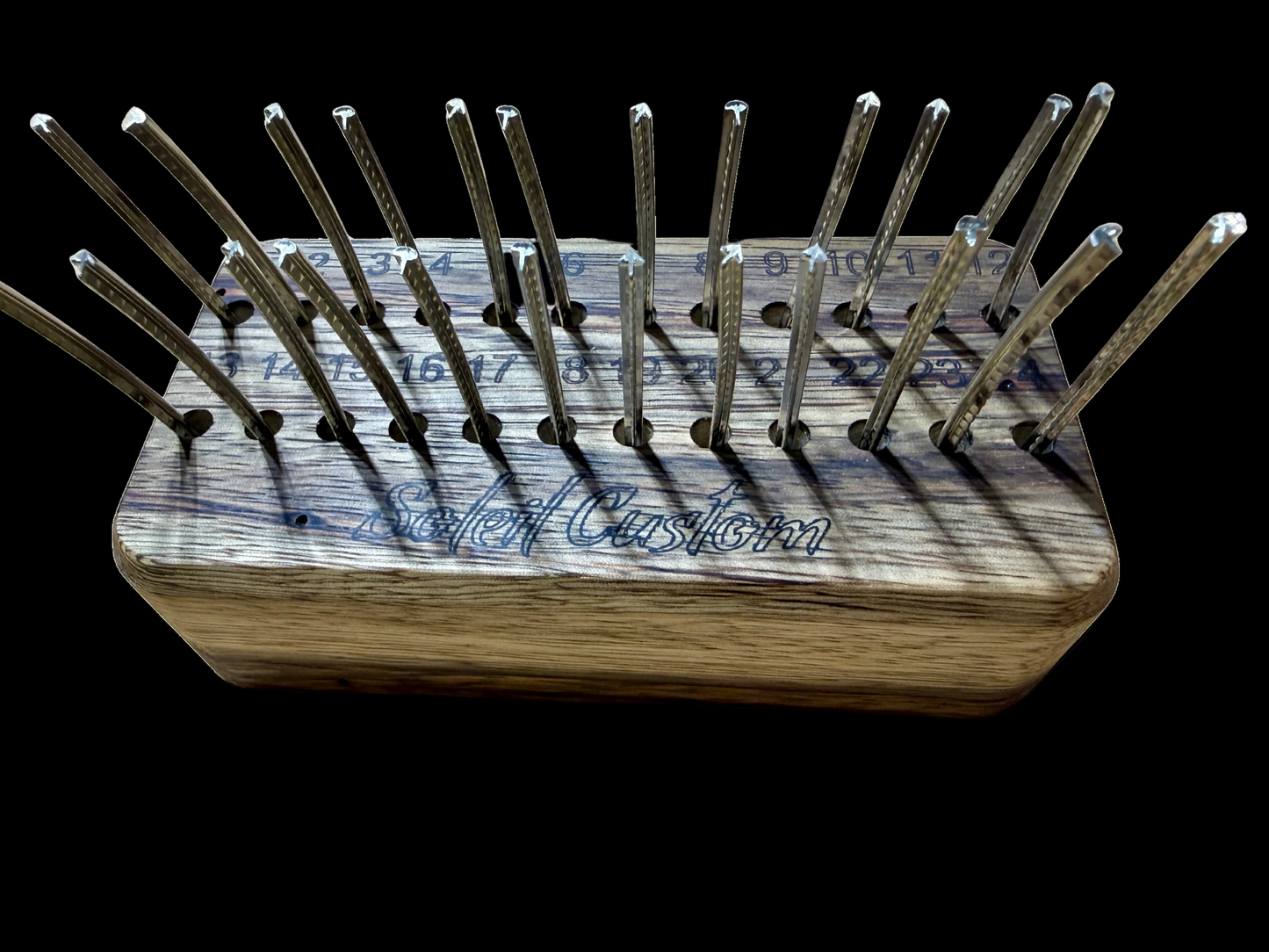 Fret Holder / Caddy - Black Limba