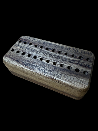 Fret Holder / Caddy - Black Limba
