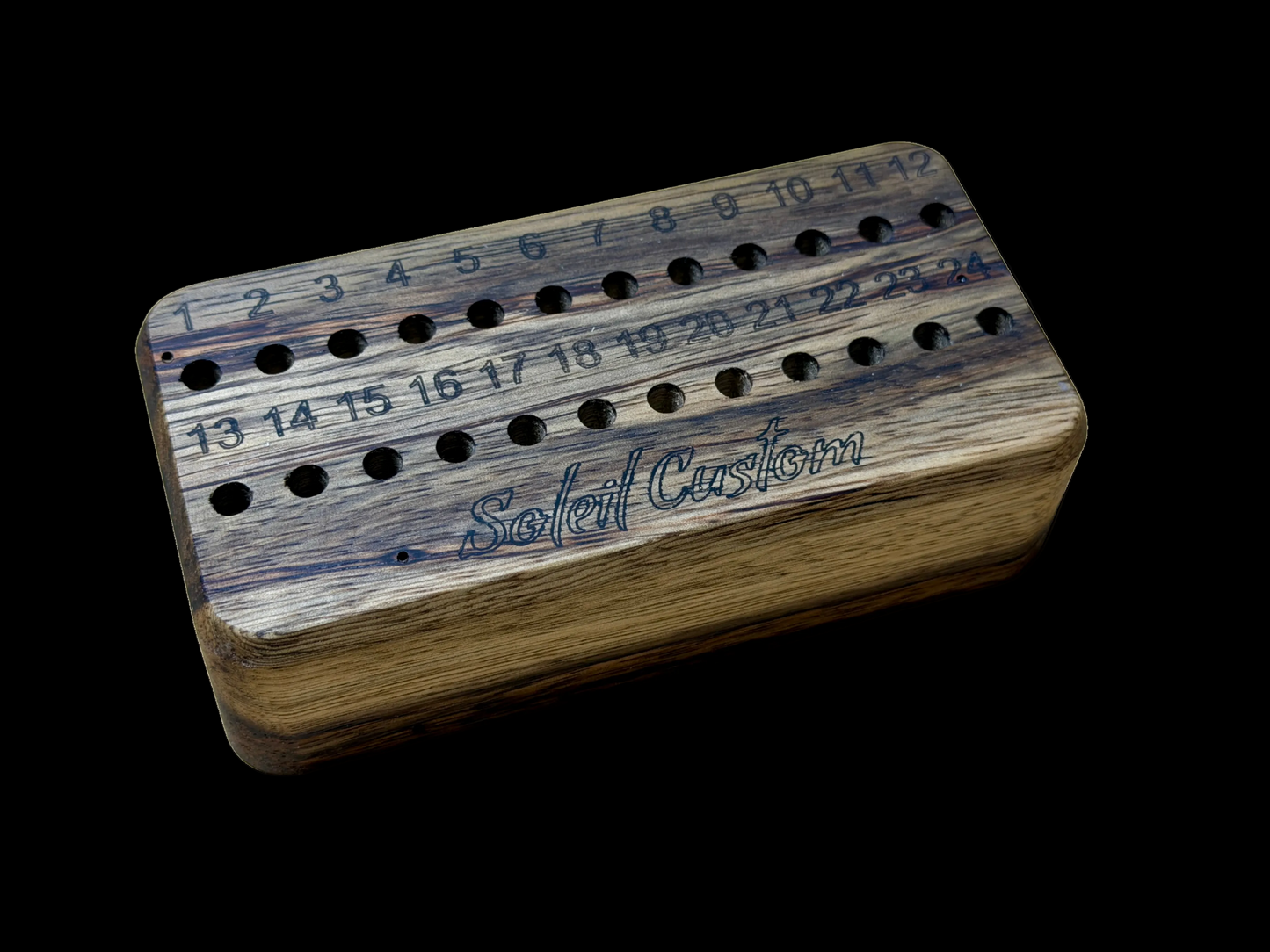 Fret Holder / Caddy - Black Limba