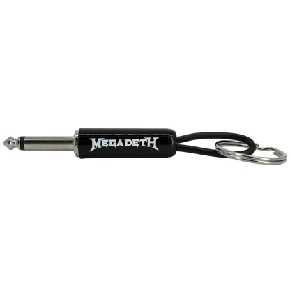 Megadeth Logo Guitar Plug Keychain